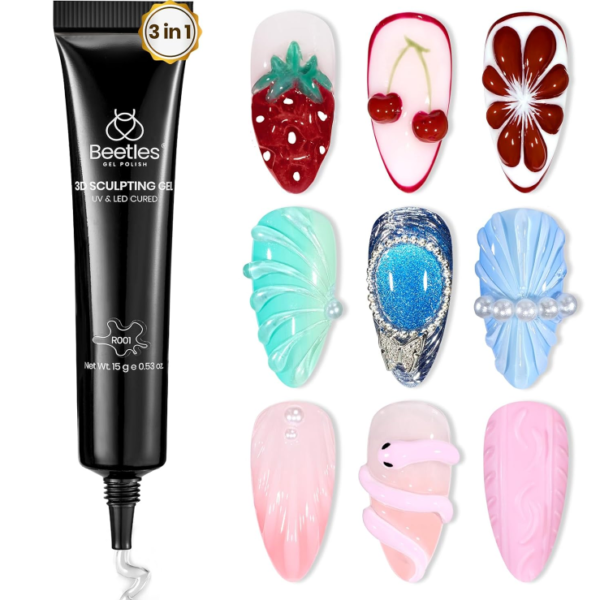 3D Sculpting Gel X 5Pcs Silicone Dual-Head