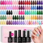 Beetles Gel Polish Winter Gel Nail Polish Set 32 Colors All Seasons Kit with Base Top Coat UV LED Needed Gifts