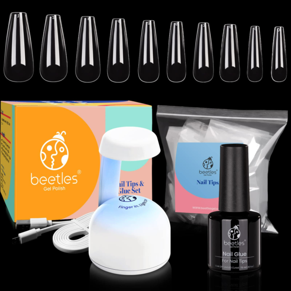 Beetles Nail Glue Kit: All-in-One Solution for Perfect Glue-On Nails