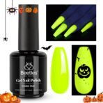 Luminous Yellow Noctilucent | 15ml Glitter Gel Polish