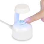 Portable Egg-shaped UV Nail Art Lamp - Smart Sensor LED Light for Gel Manicures