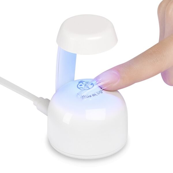 Portable Egg-shaped UV Nail Art Lamp - Smart Sensor LED Light for Gel Manicures