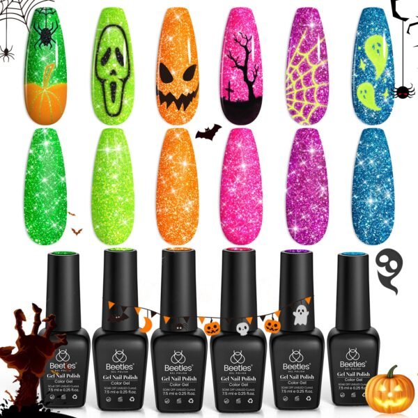 556 Neon Carnival | 6 Colors Gel Polish Set