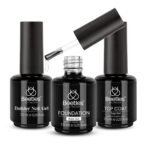 Top Coat and Gel Base Coat With Builder Nail Gel Set | 7.5ML