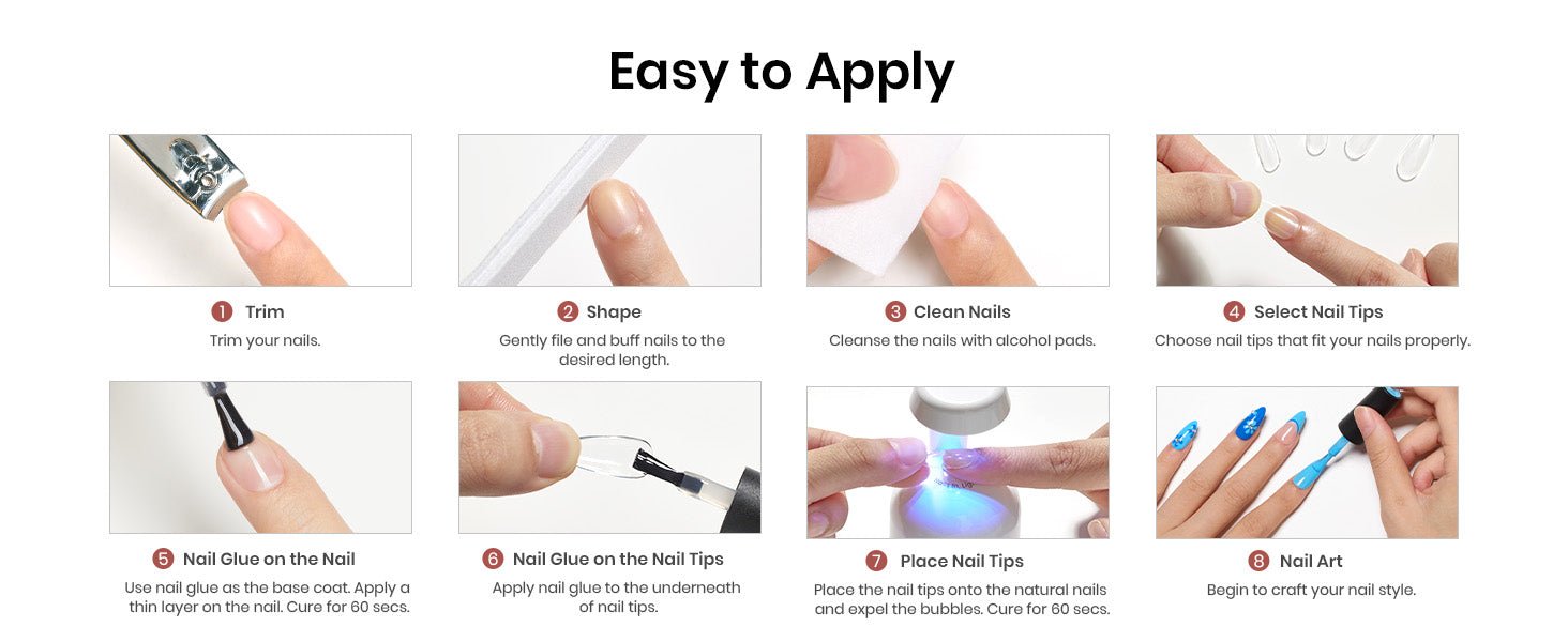 ジェル×ネイルチップ