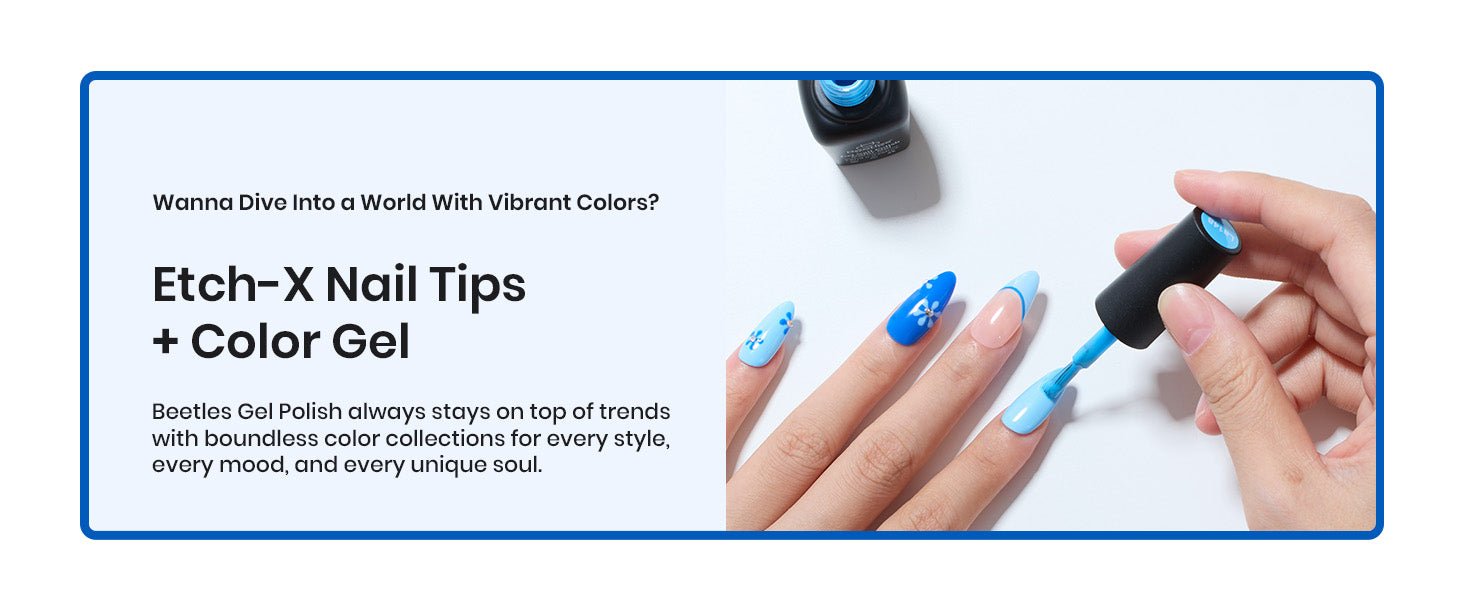 ジェルxネイルチップ