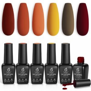 Autumn Leaves | Gel Polish 6 Colors Set