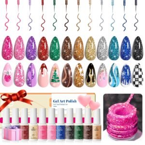 Star is Born | Gel Liner 12 Colors Set | 5ML Each