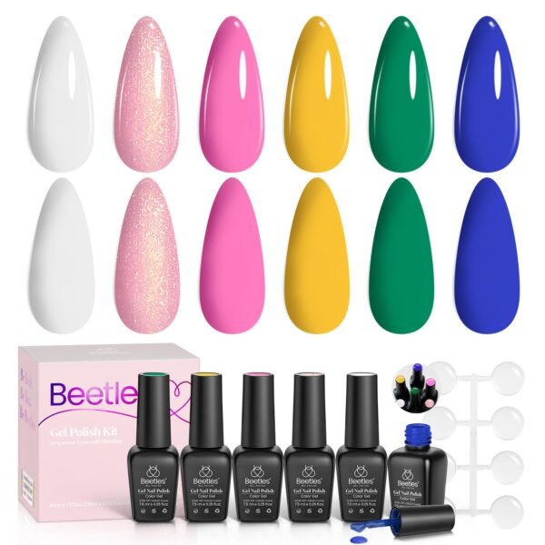 Blokette | 6 Colors Gel Polish Set
