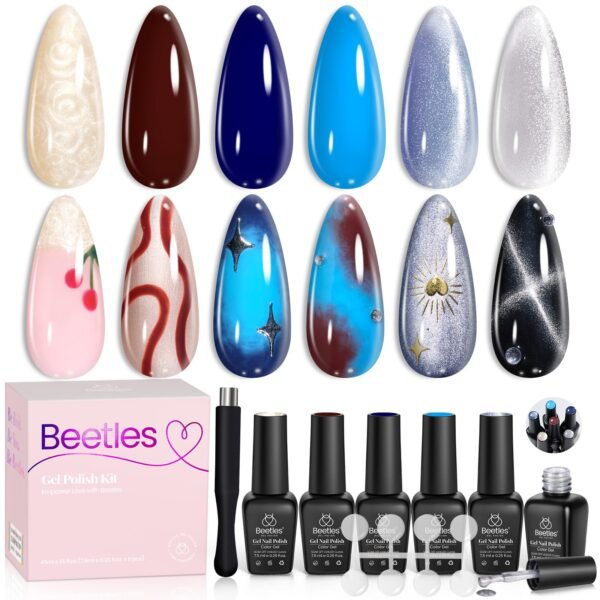 Glamorous Metamorph | 6 Colors Gel Polish Set