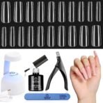 Long Square 210pcs Nail Extension Kit  #086