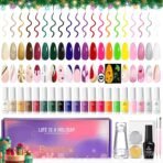 Holiday Miracles | Valentine Nails Gel Liner 21 Colors Set 5ML Each Holiday Gift Set