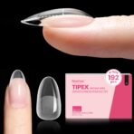 Beetles Oval Short Tipex Nail Tips | 192 pcs