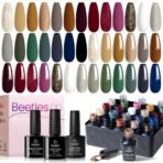 Beetles Gel Polish Winter Sonata Winter Nails  - 20 Colors Brown Winter Sonata Fall Gel Nail Polish Set