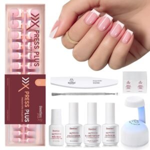 White French Gel Nail Kit  X Press Plus-Lite Kit Tip 150Pcs