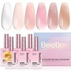 Hema-free Cloudy Sweetness - 15ML 6 Colors Nude Pink Brown Milky White Sheer Jelly Gel Polish Kit