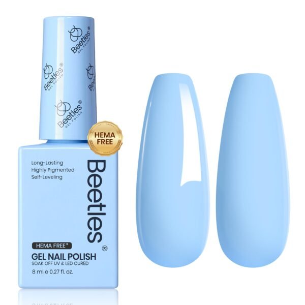 Hema Free Memories Summer Nail - Blue Colorful Gel Polish 8ml