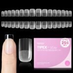 Beetles Tipex Lite Apex Nail Tips - Square Short 256pcs 16 Sizes