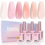 Hema-free Pink Romance | Valentine Nails Colorful Bottle 6 Color Each 15ml  Gel Polish