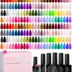 Beetles Gel Nail Polish Set - Valentines Nails Chroma Dreams 100 Colors Polish Kit