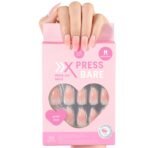 Blush Rose | Beetles X PRESS BARE Press On Nails Medium Almond Blush Pink (15 Sizes-30Pcs)
