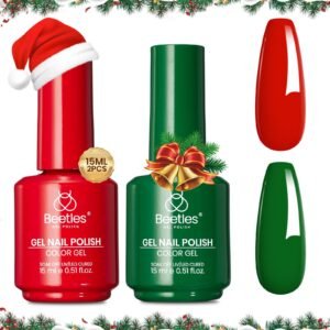 Beetles Gel Polish Prelude of Celebration - 15ML Red Green Classic Colors