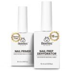 Nail Dehydrator and Primer Set - Acid Free HEMA Free Natural Prep for Long-Lasting Nails